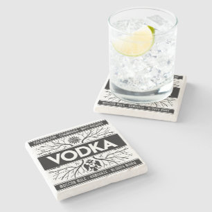 Vodka Coaster Stenen Onderzetter