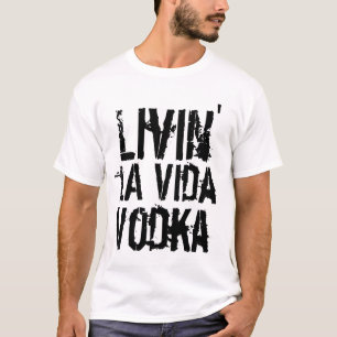 Vodka-feesthumor T-shirt