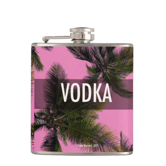 Vodka Flask Heupfles (Voorkant)