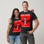 Vodka Martini Drink Gift T-shirt (Unisex)