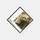 Vodka Meisjes Beste Vriend  Vrouwen Grappige Quote Servet (Hoek)