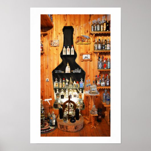 Vodka museum in Rusland Poster (Voorkant)