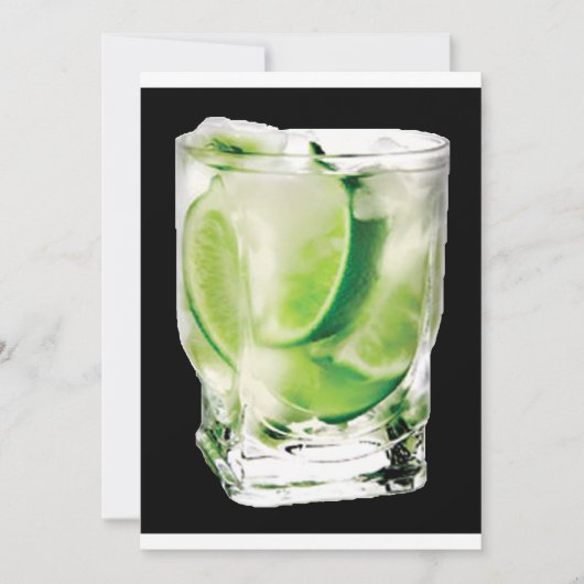 Vodka Party Invitation Kaart (Voorkant)