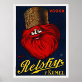 Vodka Relskys Frankrijk 1911  Poster (Voorkant)