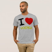 VODKA T-SHIRT (Voorkant volledig)