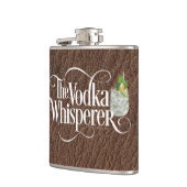 Vodka Whisperer Hip Flask Heupfles (Links)