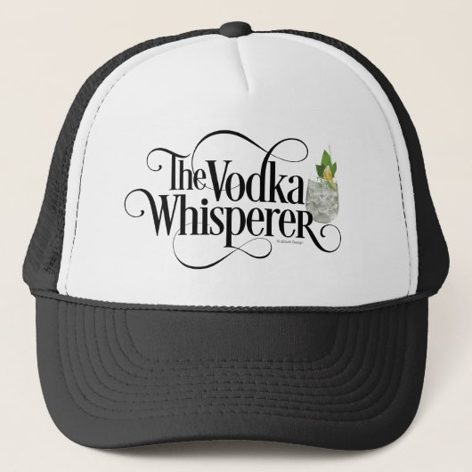 Vodka Whisperer Trucker Hat Pet (Voorkant)
