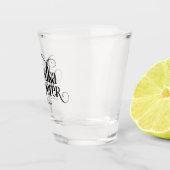 Vodkafluisteraar Shot Glas (Rechts)