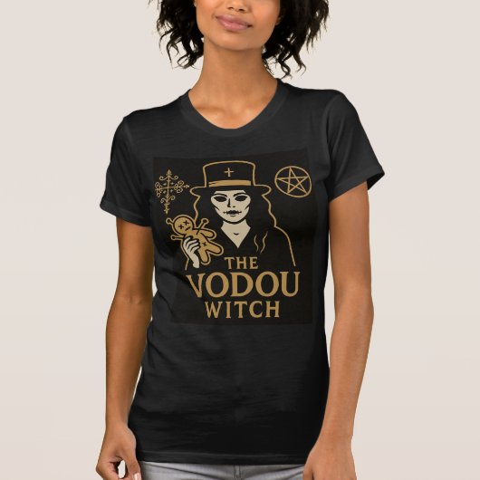 Vodou Witch Mannen Shirt (Voorkant)