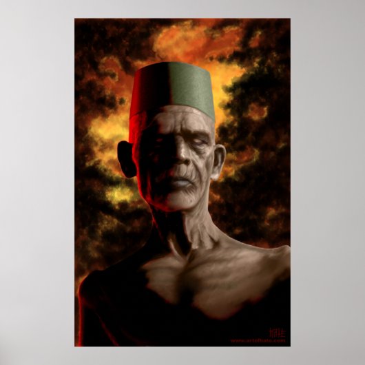 "Vodun Bokor" door HATE Poster (Voorkant)