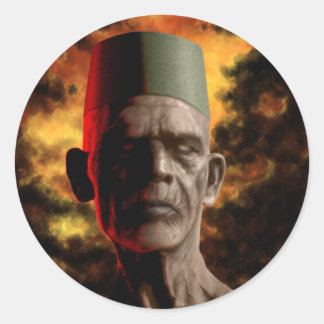 "Vodun Bokor" door HATE Ronde Sticker