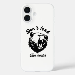 Voed de Beren niet aan iPhone 16 Hoesje