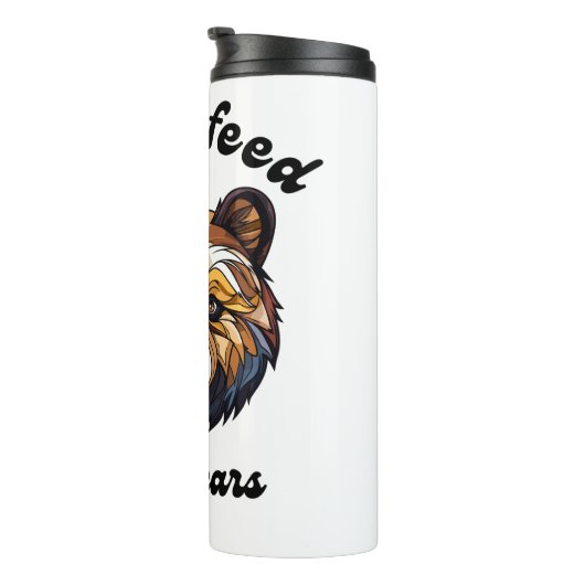 Voed de Beren niet aan Thermosbeker (Geroteerd rechts)