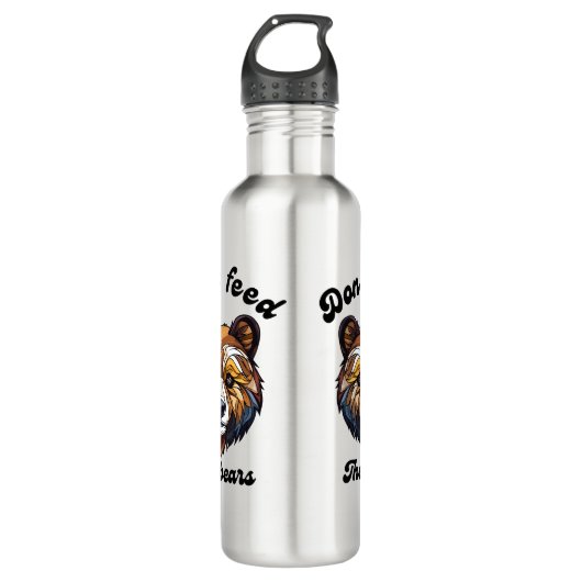 Voed de Beren niet aan Waterfles (Voorkant)