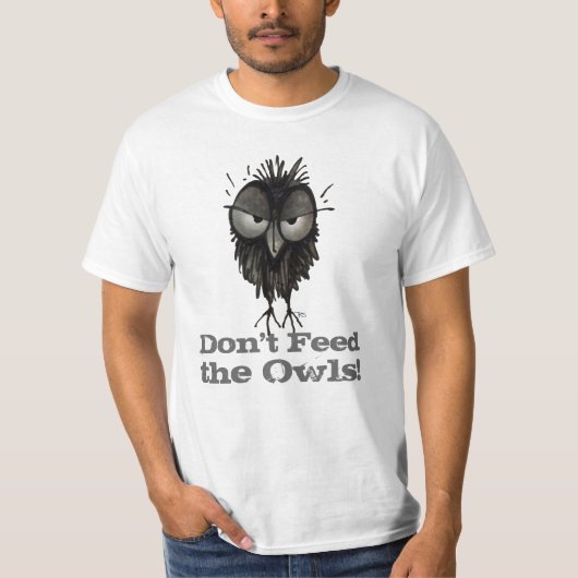 Voed de eigenaar niet aan t-shirt (Voorkant)