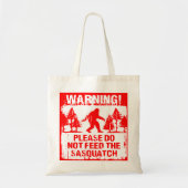 Voed de Sasquatch #USAPatriotGraphics niet uit © Tote Bag (Voorkant)
