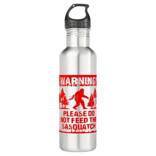 Voed de Sasquatch #USAPatriotGraphics niet uit © Waterfles (Voorkant)