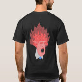 Voed de trol niet aan t-shirt (Achterkant)