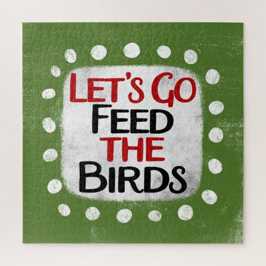 Voed de vogels puzzel (Verticaal)