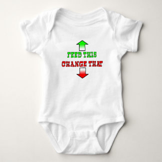 Voed deze grappige baby romper humor