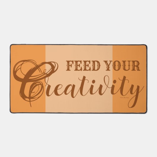 Voed je creativiteit Bureaumat (Voorkant)