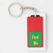 Voed me aan Hongarije Battery Sleutelhanger (Voorkant)