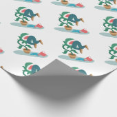 voed me met de vlinderval cadeaupapier (Hoek)