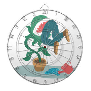 voed me met de vlinderval dartbord