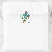 voed me met de vlinderval ster sticker (Tas)