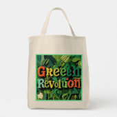 "Voeden, bloeien, onderhouden" Tote Bag (Achterkant)