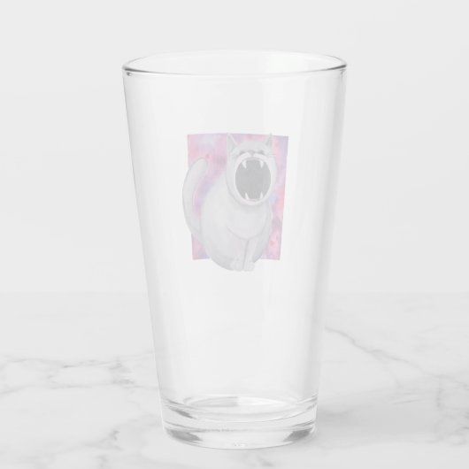 Voeden van het Black Hole Cat glas (Achterkant)