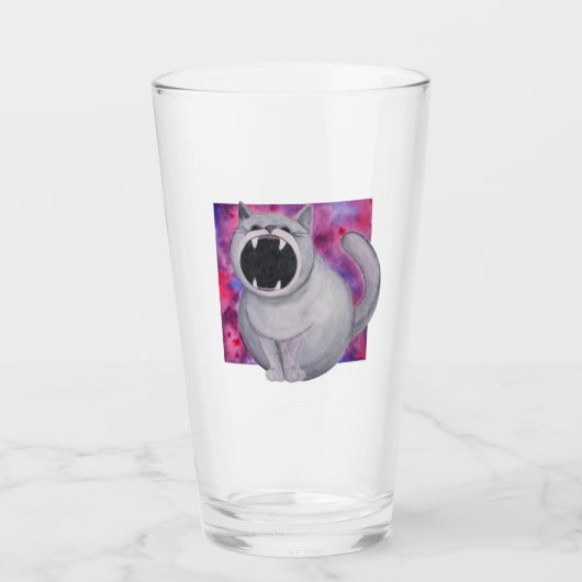 Voeden van het Black Hole Cat glas (Voorkant)