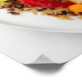 Voedend Evenwichtig Bord met Lean Proteins Poster (Hoek)