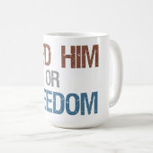 Voeder voor hem of Mok van vrijheid (Voorkant rechts)