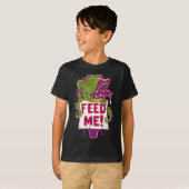 Voeder voor mij - Creepy Cute Audrey Plant - Spook T-shirt (Voorkant volledig)