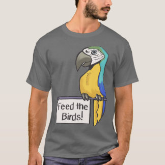 Voeder voor vogels t-shirt