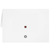 Voederhuis in een Larkspur Flower Garden Blank (Achterkant Horizontaal)