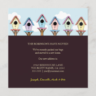 Voederhuizen   Nieuwe kennisgeving thuis Aankondiging