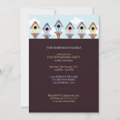 Voederhuizen | Uitnodiging voor de opwarming van d (Voorkant)