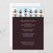 Voederhuizen | Uitnodiging voor de opwarming van d (Voorkant / Achterkant)