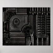 Voedermachines Poster (Voorkant)