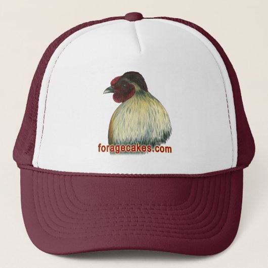 Voedertaarten: Mapuche Huastec Trucker Pet (Voorkant)