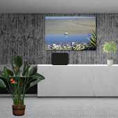 Voedertijd voor Royal Spoonbill Canvas Afdruk