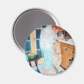 Voedertijdmagneet Magneet (Voorkant / Achterkant)