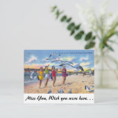 Voederwagens, Clearwater Beach, Florida Briefkaart (Staand voorkant)