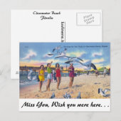 Voederwagens, Clearwater Beach, Florida Briefkaart (Voorkant / Achterkant)