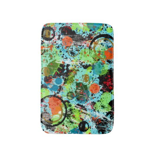 Voeding Abstract Badmat (Voorkant Verticaal)