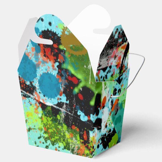 Voeding Abstract Bedankdoosjes (Geopend)