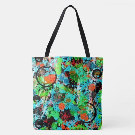 Voeding Abstract Tote Bag (Voorkant)