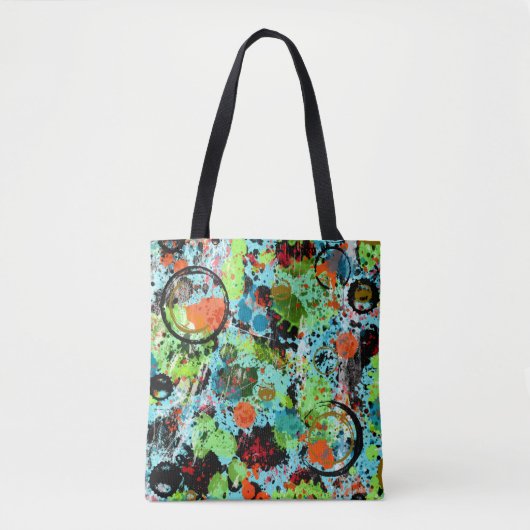 Voeding Abstract Tote Bag (Voorkant)